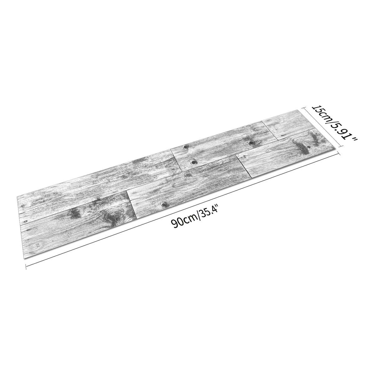 Self Adhesive Floor Stickers 15Cmx90Cmx5Pcs