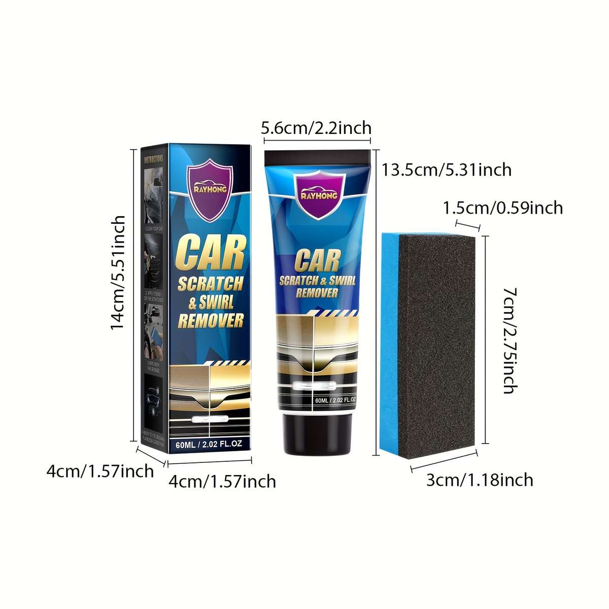 Car Scratch Repair Tool    Capacity 15Ml