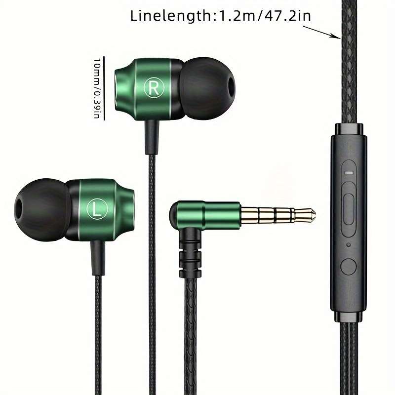Wired Headphones Green
