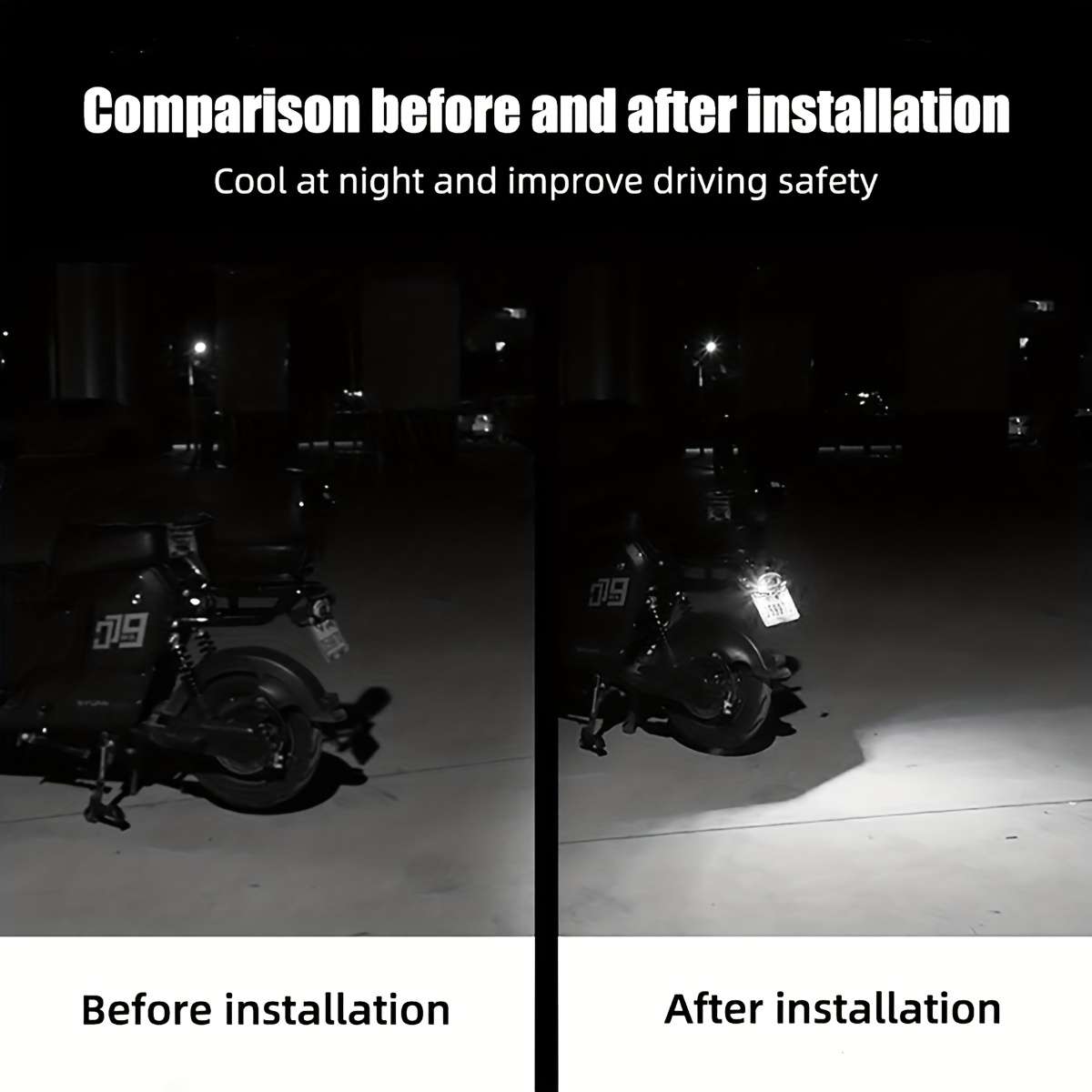 2Pcs LED Eagle Eye Lights Triangle Demon Eye Fun Atmosphere Lights