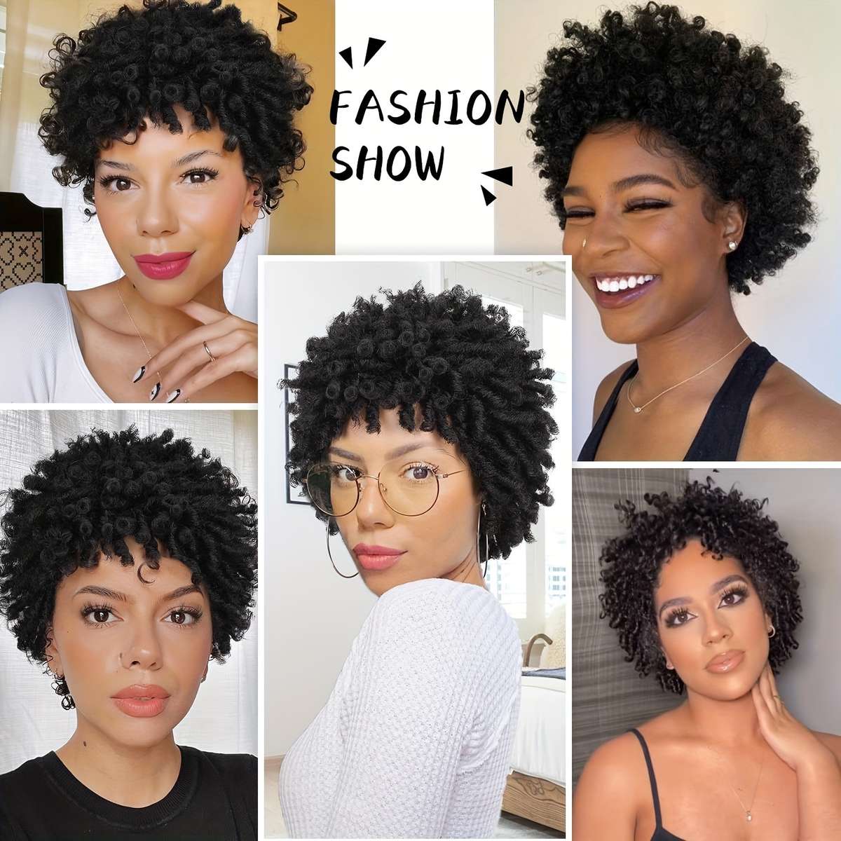 #T30 Womens Wigs Hair Length 5.08Cm