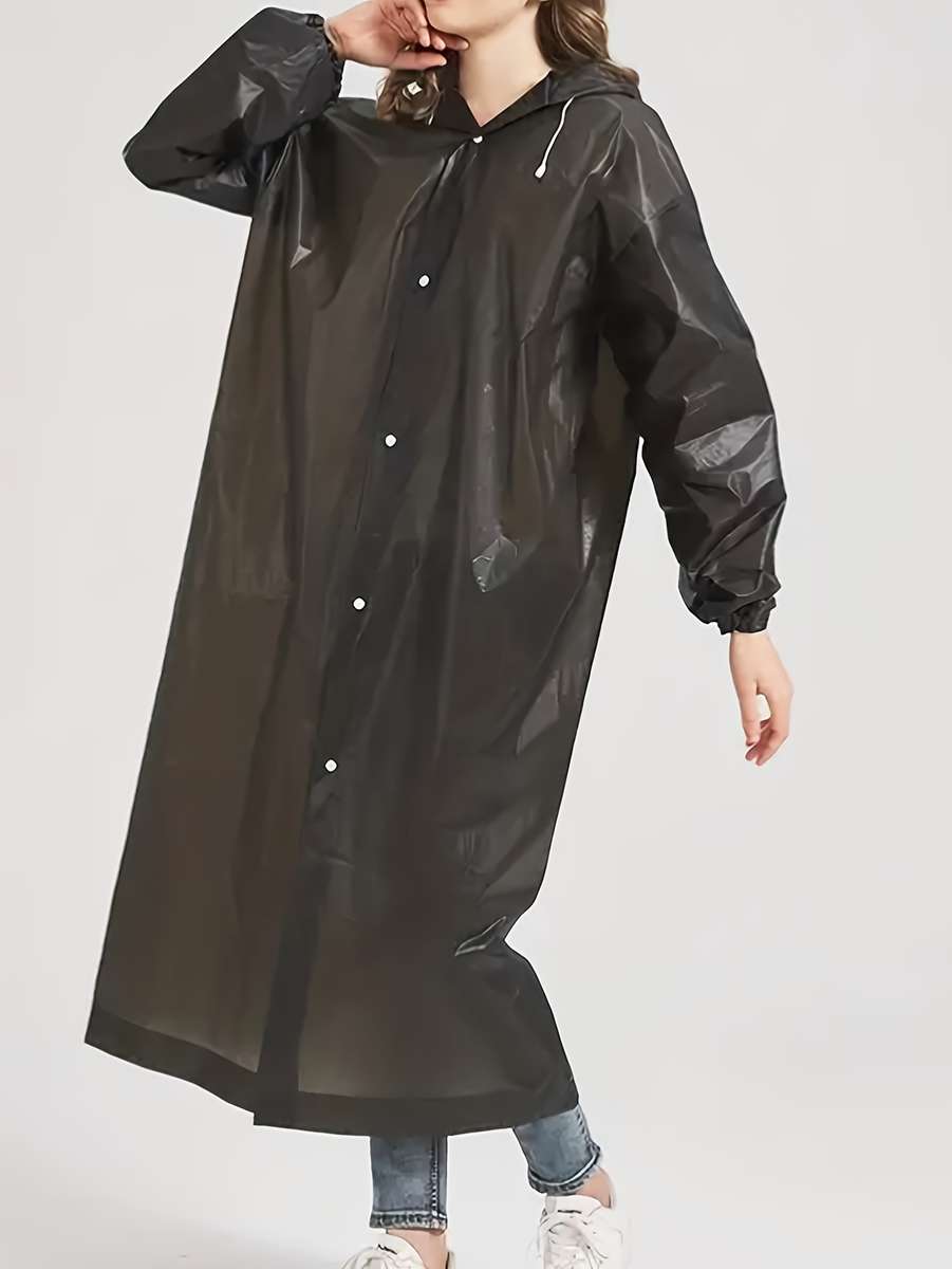 Raincoat Greyblack Size Onesize