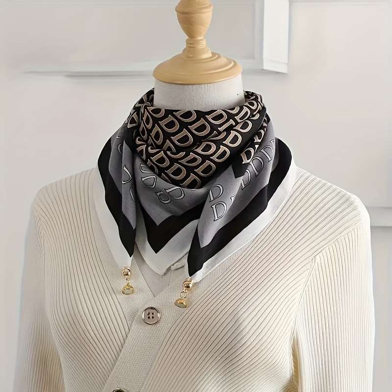 Scarf Color D Black