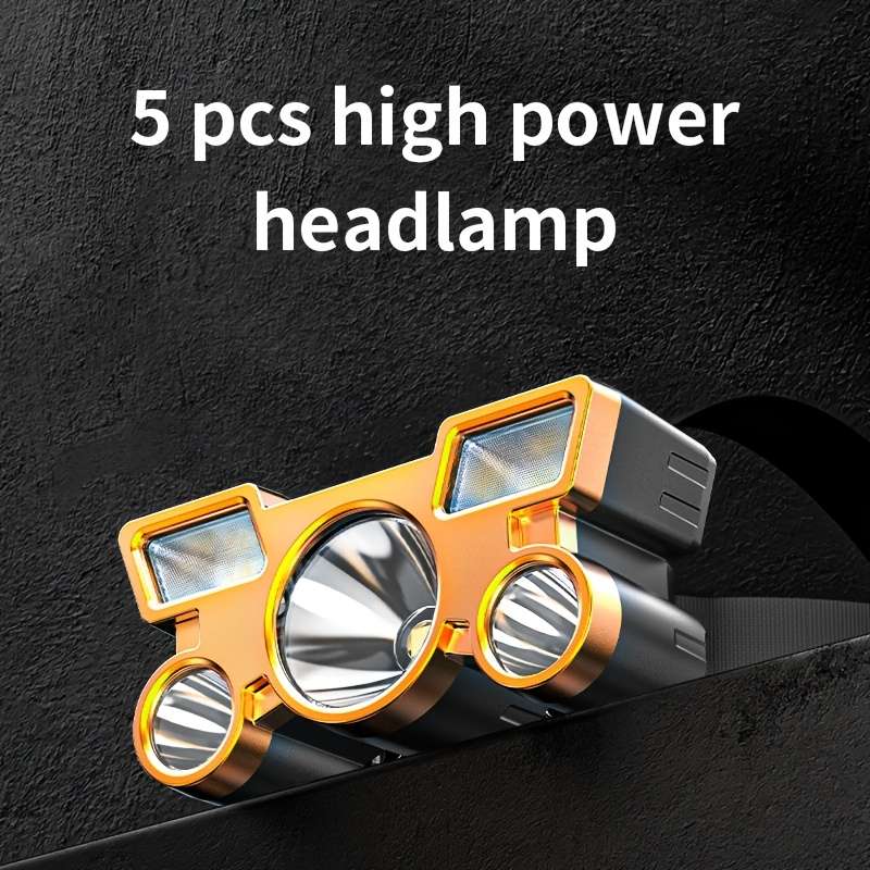 Portable Lamp Model K71B Golden