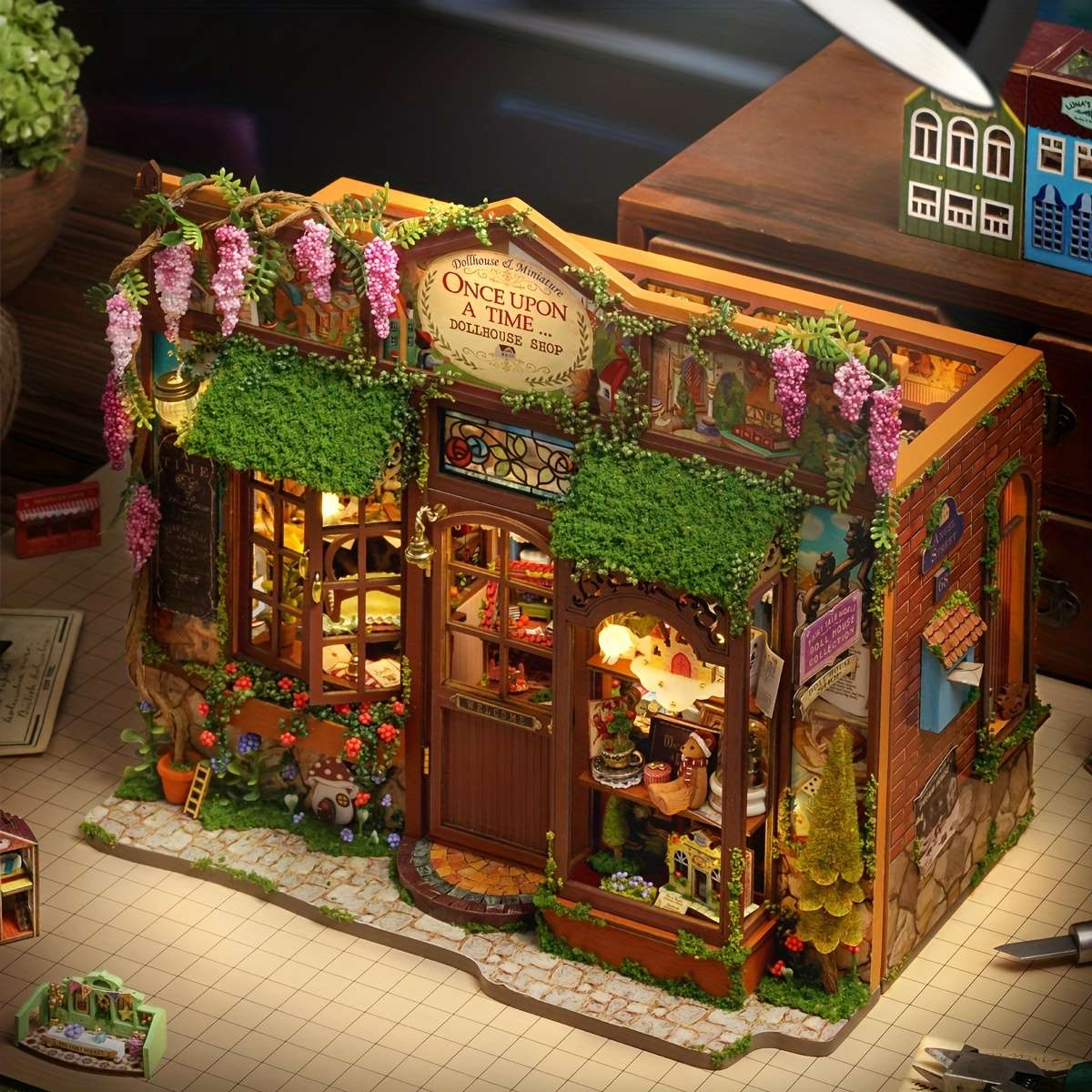 Building Toy Architectural Model Toy Set Items Fairy Tale Kingdom Treasure House