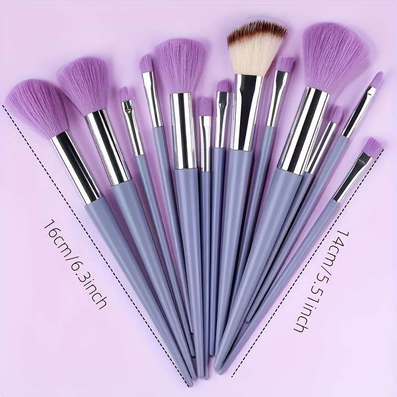 Makeup Brush Set Color Noble Purple