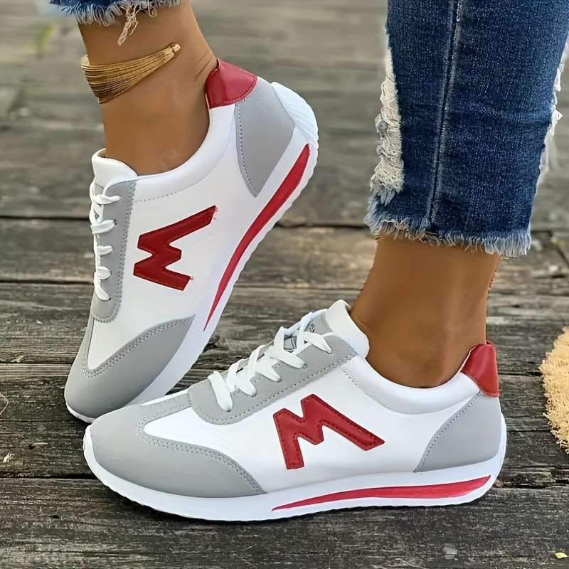 Women S Sneakers Color Red Sizeuk 5