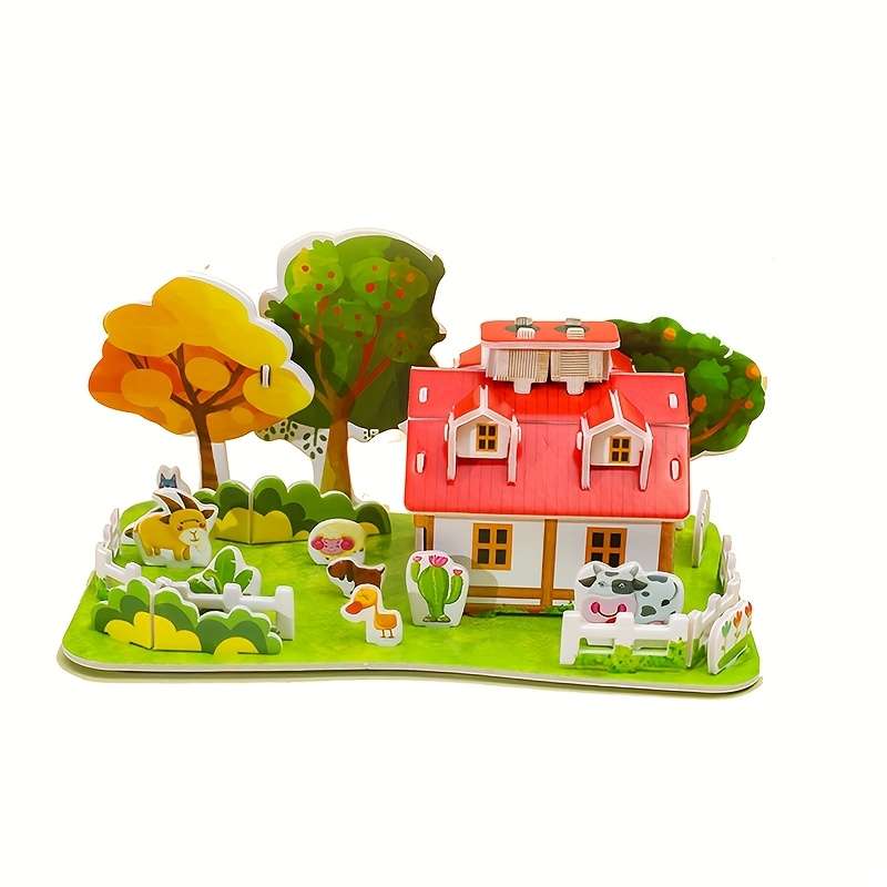 Building Toy Architectural Model Toy Set Model Jf A011