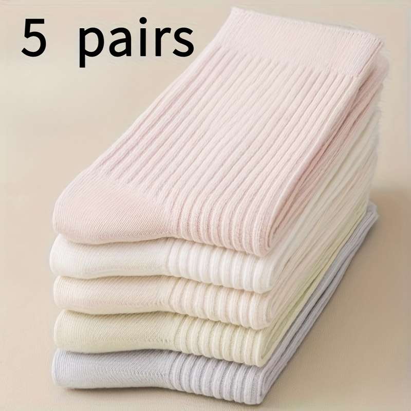 Women S Socks Color 5 Pairs B Combination Size Onesize