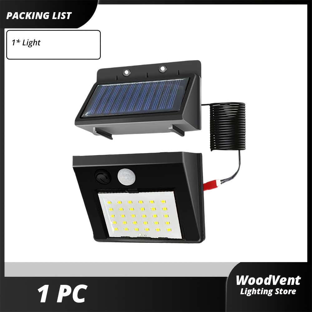 Solar Emergency Lights Quantity 2Pcs