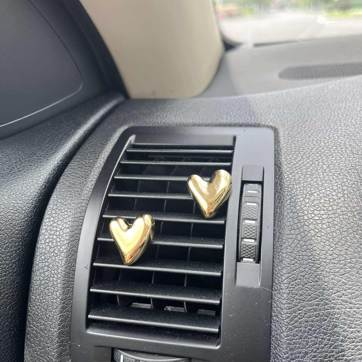Car Interior Decor Style Golden 2Pcs