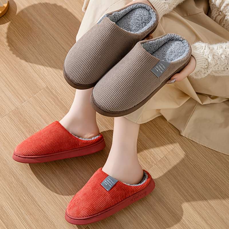 Cotton Slippers Color Grey Sizeuk 6.5-7