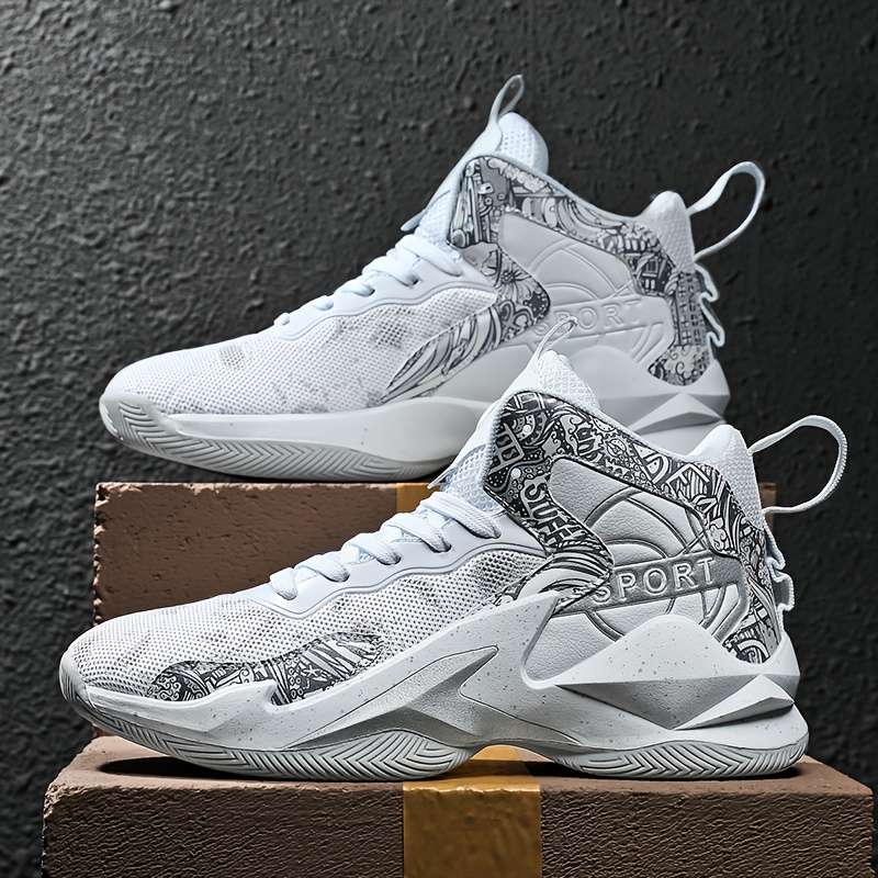 Sneakers White And Grey Size Uk 7.5