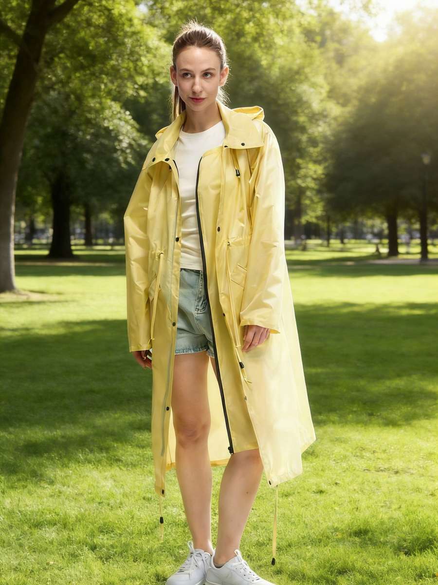Raincoat Black Size 1Xl