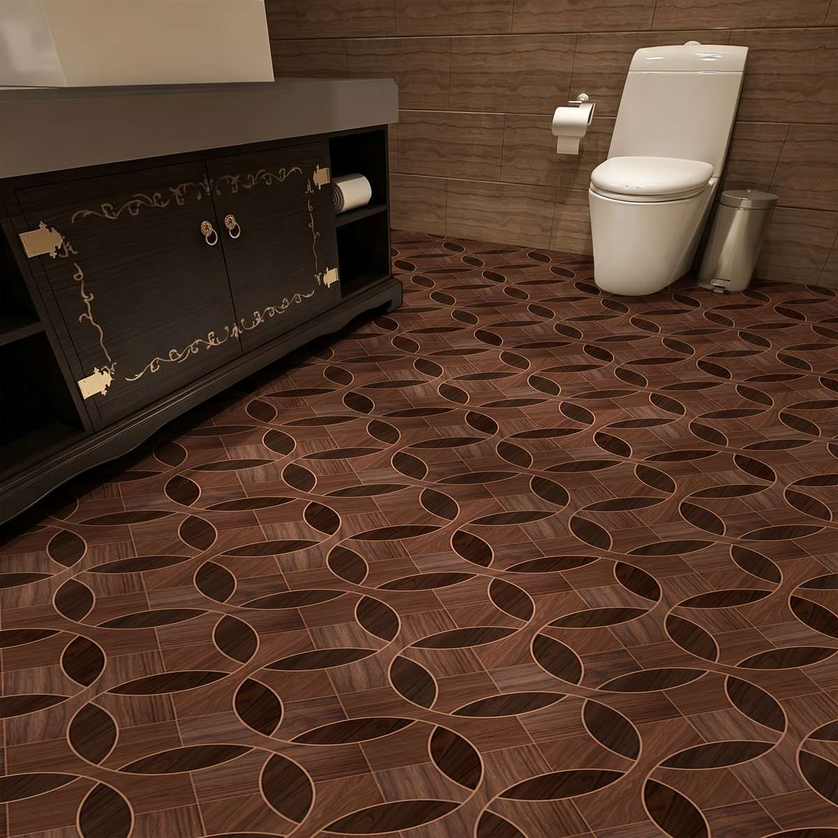Self Adhesive Floor Stickers 40*120Cm