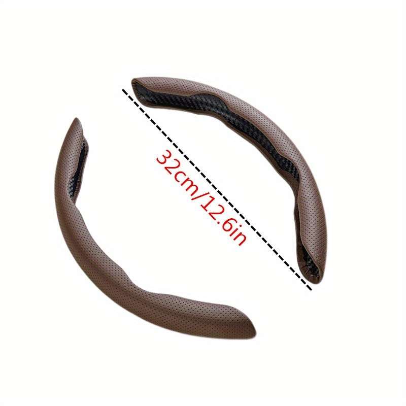 Car Steering Wheel Cover Coffee