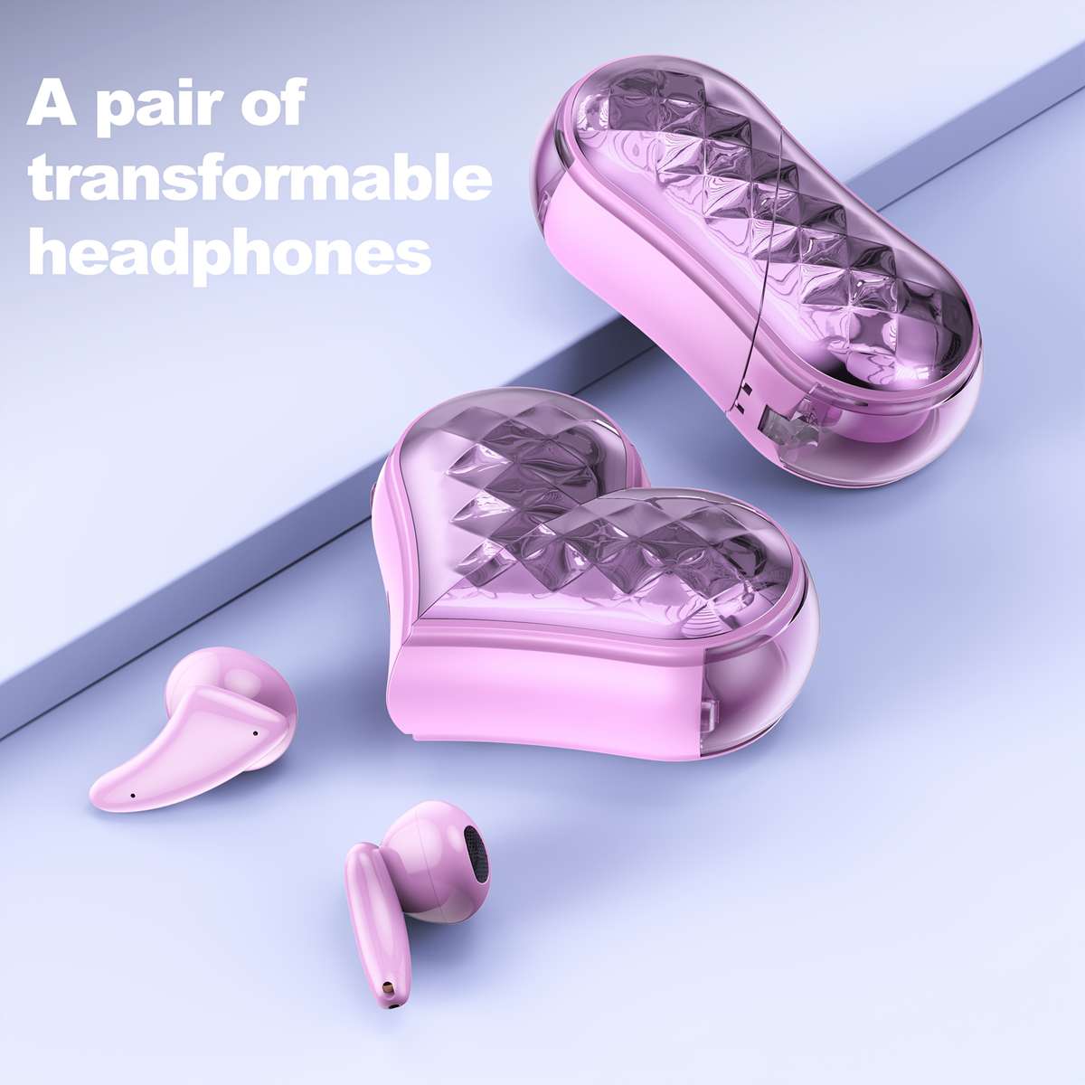 Rechargeable Wireless Earbuds Headphones Headset