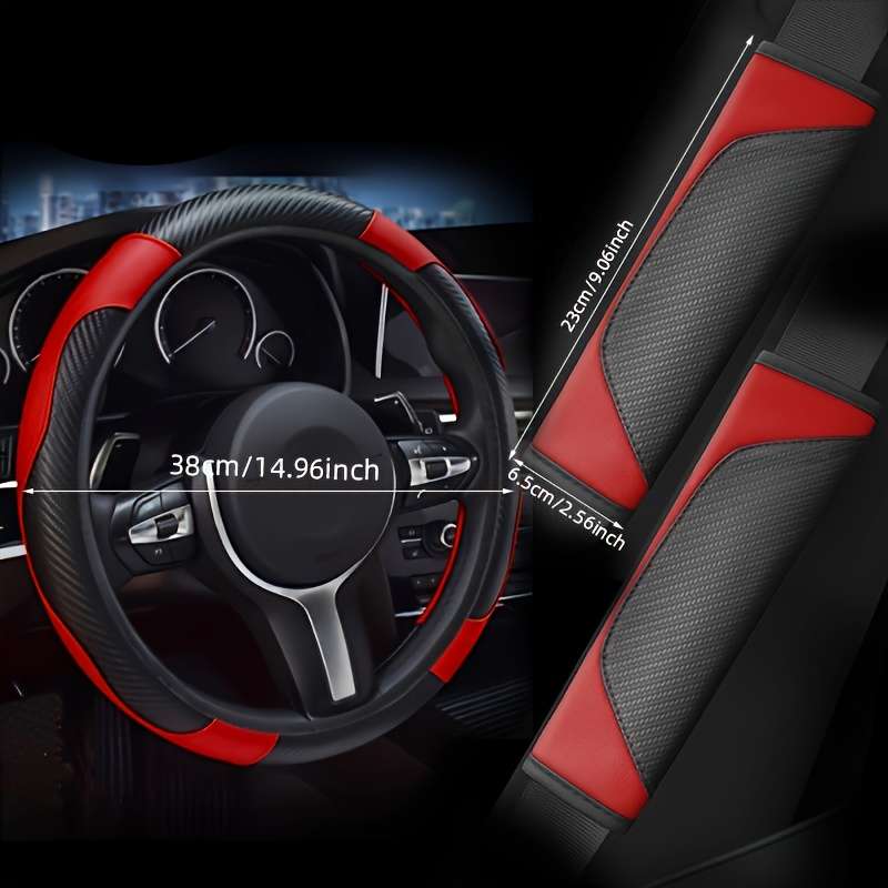 Car Steering Wheel Cover Purple