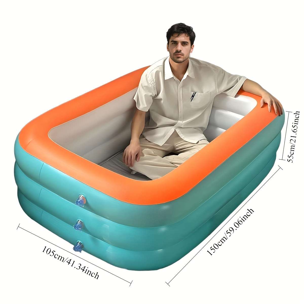 Swimming Pool Color Ordinary 2.1M 3Layer Flat Bottom