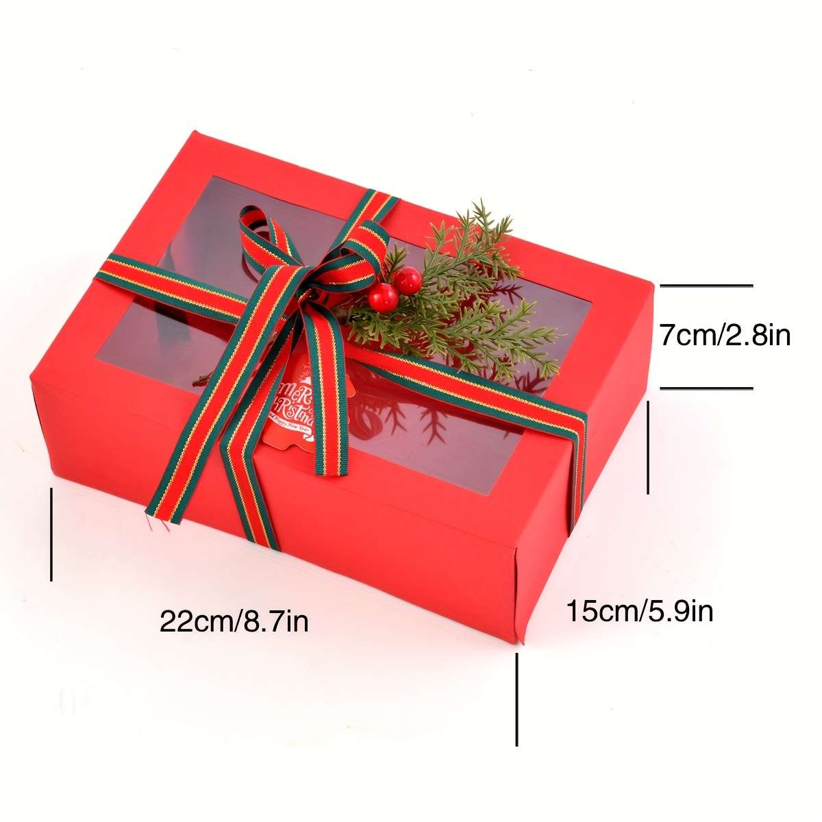 Christmas Gift Boxes Color Green Style Color Gift Box