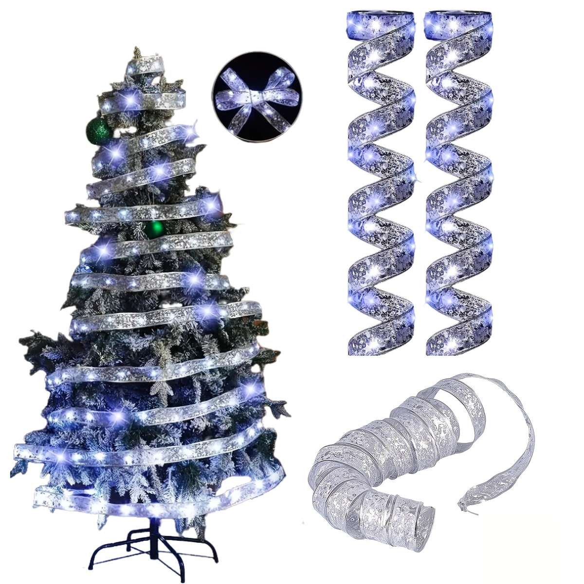 Christmas Lights Silvery Size 3 Meters