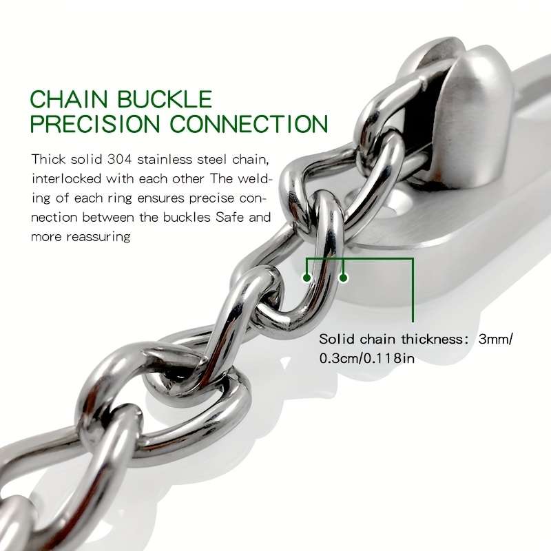 Lock Material Stainless Steel   Anti Theft Chain