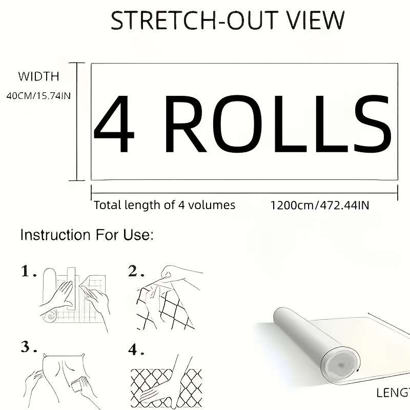Self Adhesive Floor Stickers Mwdt 1885 4 Rolls
