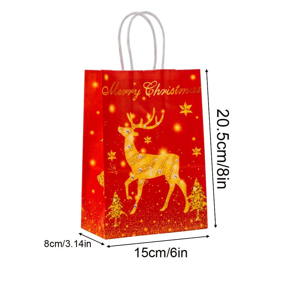Gift Bags Quantity 30Pcs-6 Color Mixed