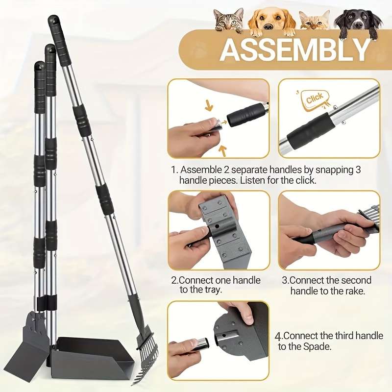 Pet supplies Items Tray&Rake