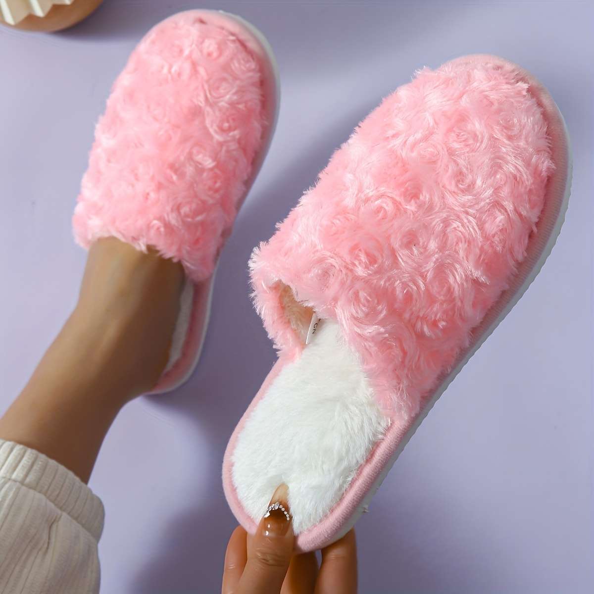 Cotton Slippers Color Grey Sizeuk 6.5-7