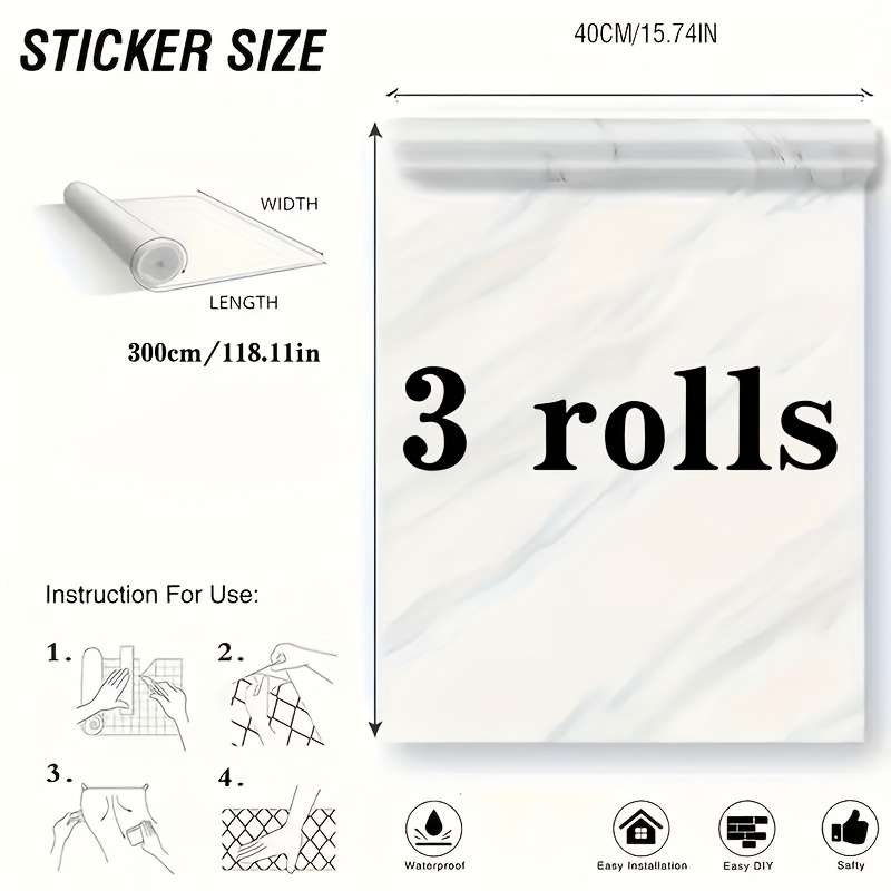 Floor Stickers Color Sldls0982 Quantity 3 Rolls
