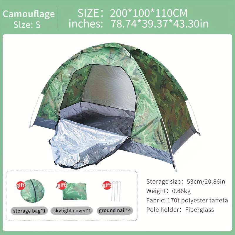 Camping Tent People Pops Up Quickly Is Easy To Set Up Providing Ventilation
