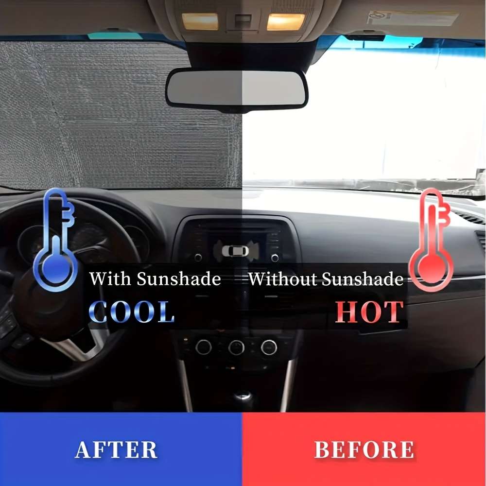Car Sun Shades Size 130 X70Cm