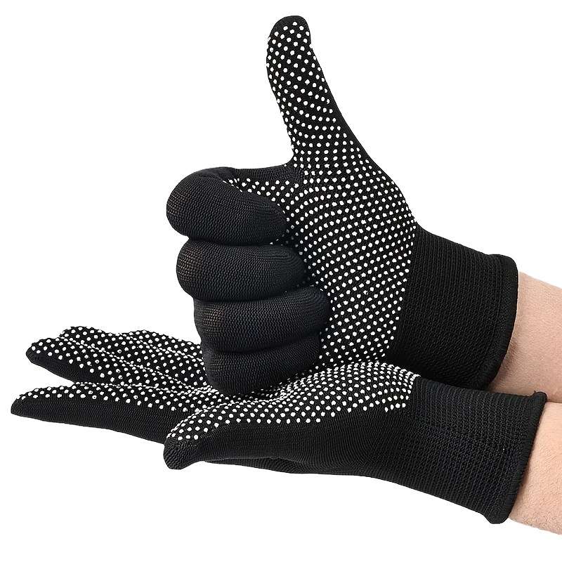 Work Gloves Color Black Quantity12Pcs 6 Pairs