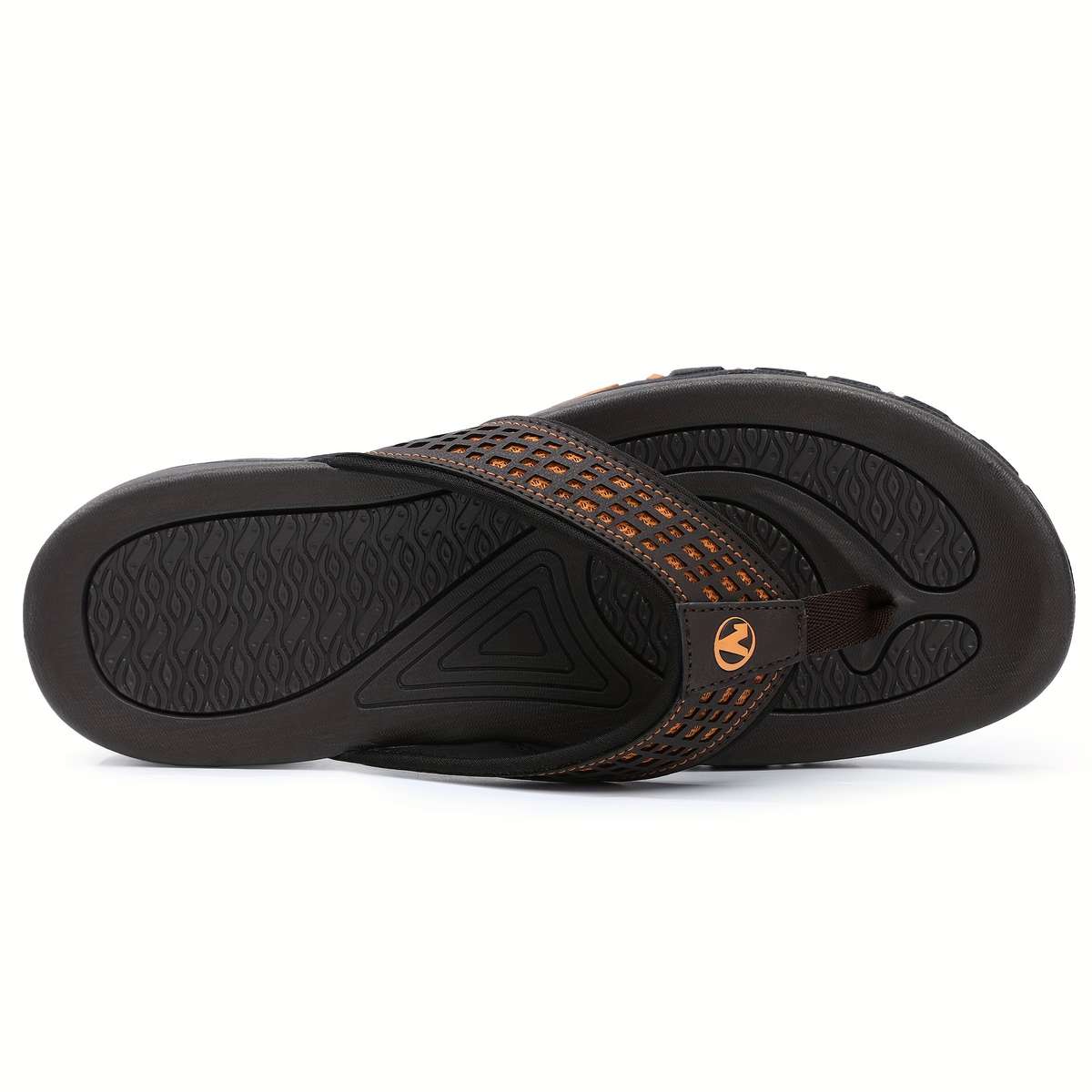 Sandals Color Black Orange Size Uk 10