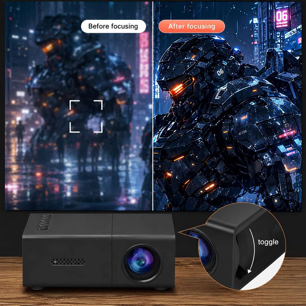 Projector Model Mini Projector