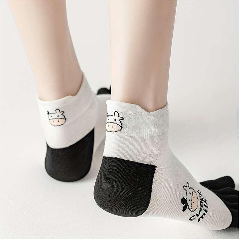 Women S Socks Color Mixed Colors 5 Pairs Size Asian Onesize