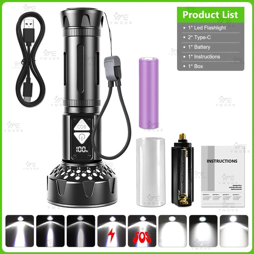Efficient 1Pc New Most Powerful Led Flashlights With Outdoor Reliable Solution