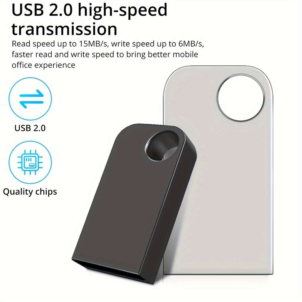 Usb Flash Drive Color Black Capacity 2Gb 5Pcs