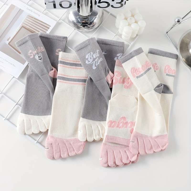 Women S Socks Color Gray Powder Mix 5 Pairs Pack Size Onesize