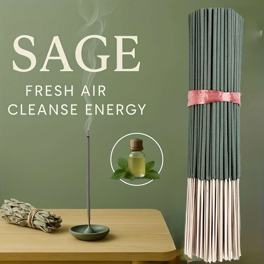 Scenteincense Sti Quantity 10 Pieces Pack White Sage Incense Sticks