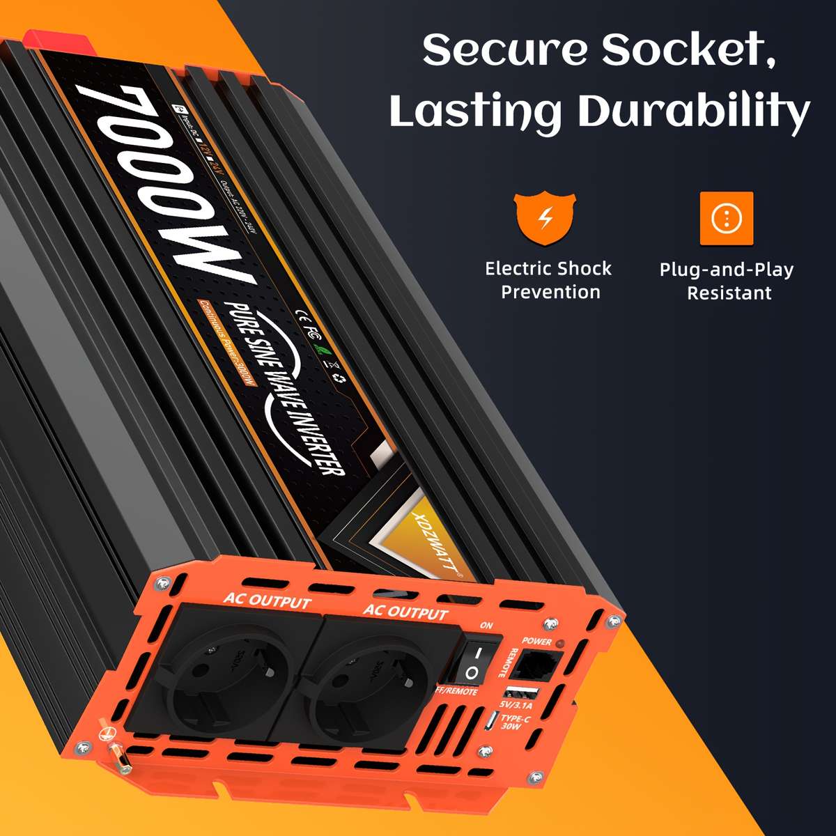 Inverter Model 24V7000W