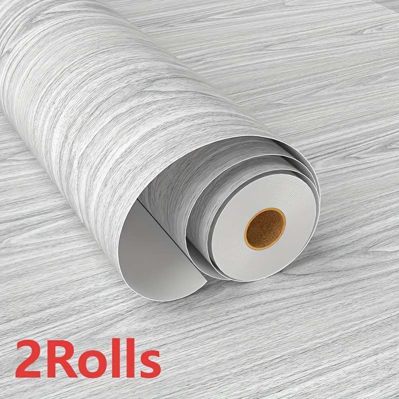 Self Adhesive Floor Stickers Ebony 40Cm Width*200Cm*2 Rolls