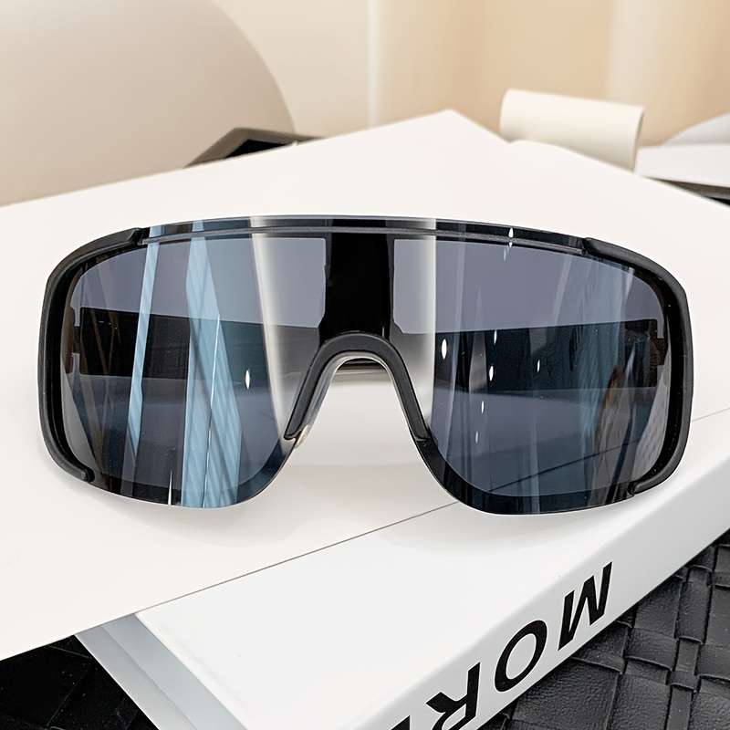 Cycling Glasses Color Black Frame White Mercury  Black Frame White Mercury