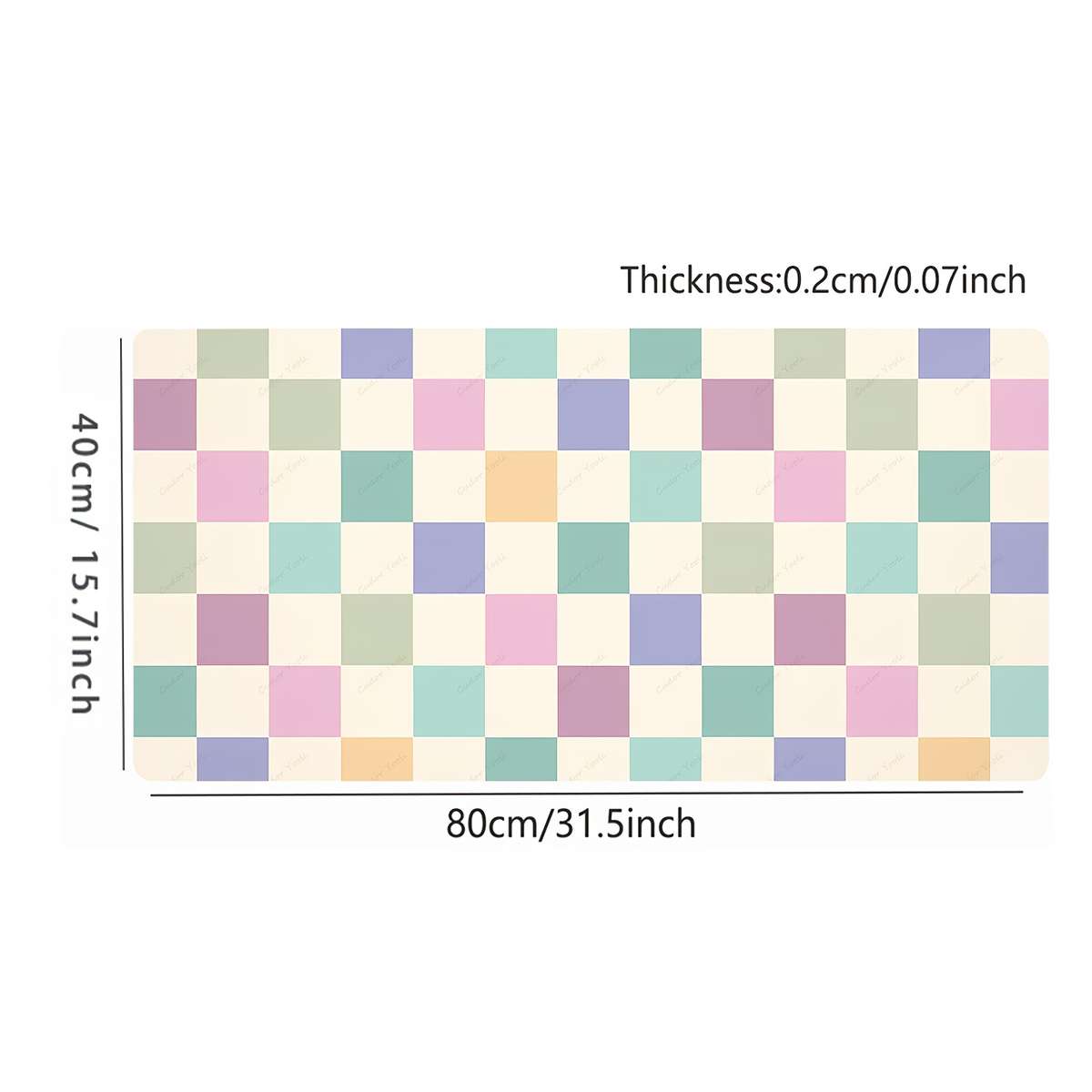 Mouse Pad Size 23.6In   X 11.8In