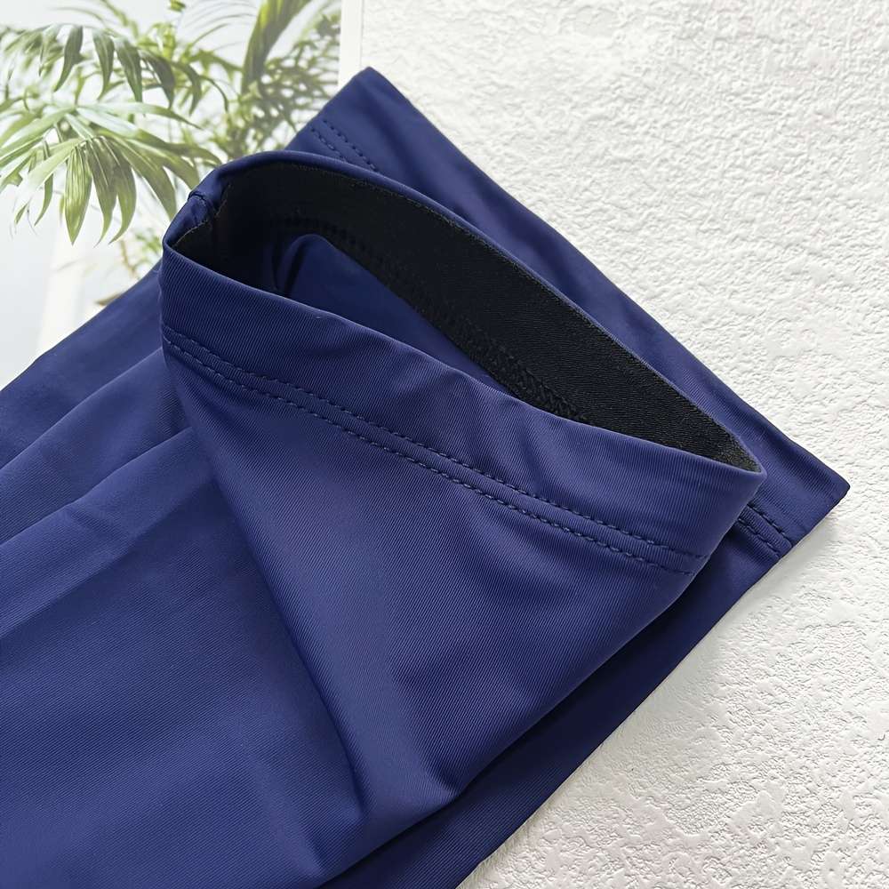 Sunscreen Sleeves Color Black White Darkgray Size Xl