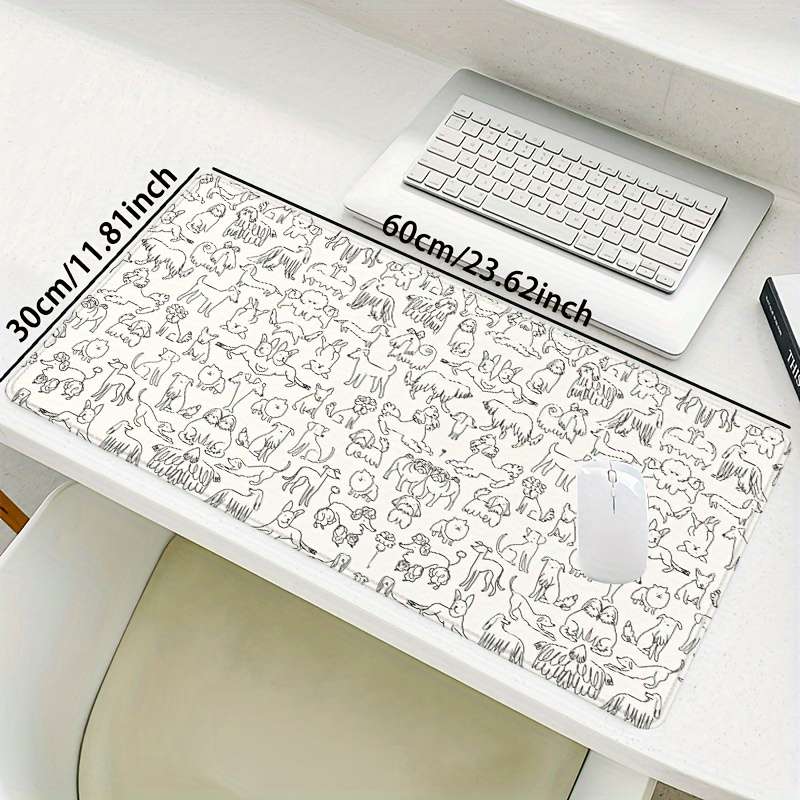 Mouse Pad Size 23.6X11.8Inches