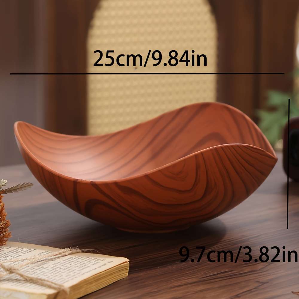 Bowl Color Light Wood Grain 25Cm