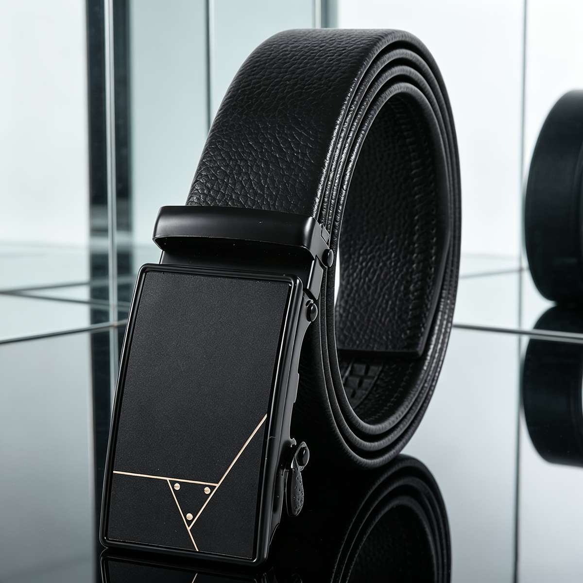 Belt Color Black Style 5 Size 110Cm