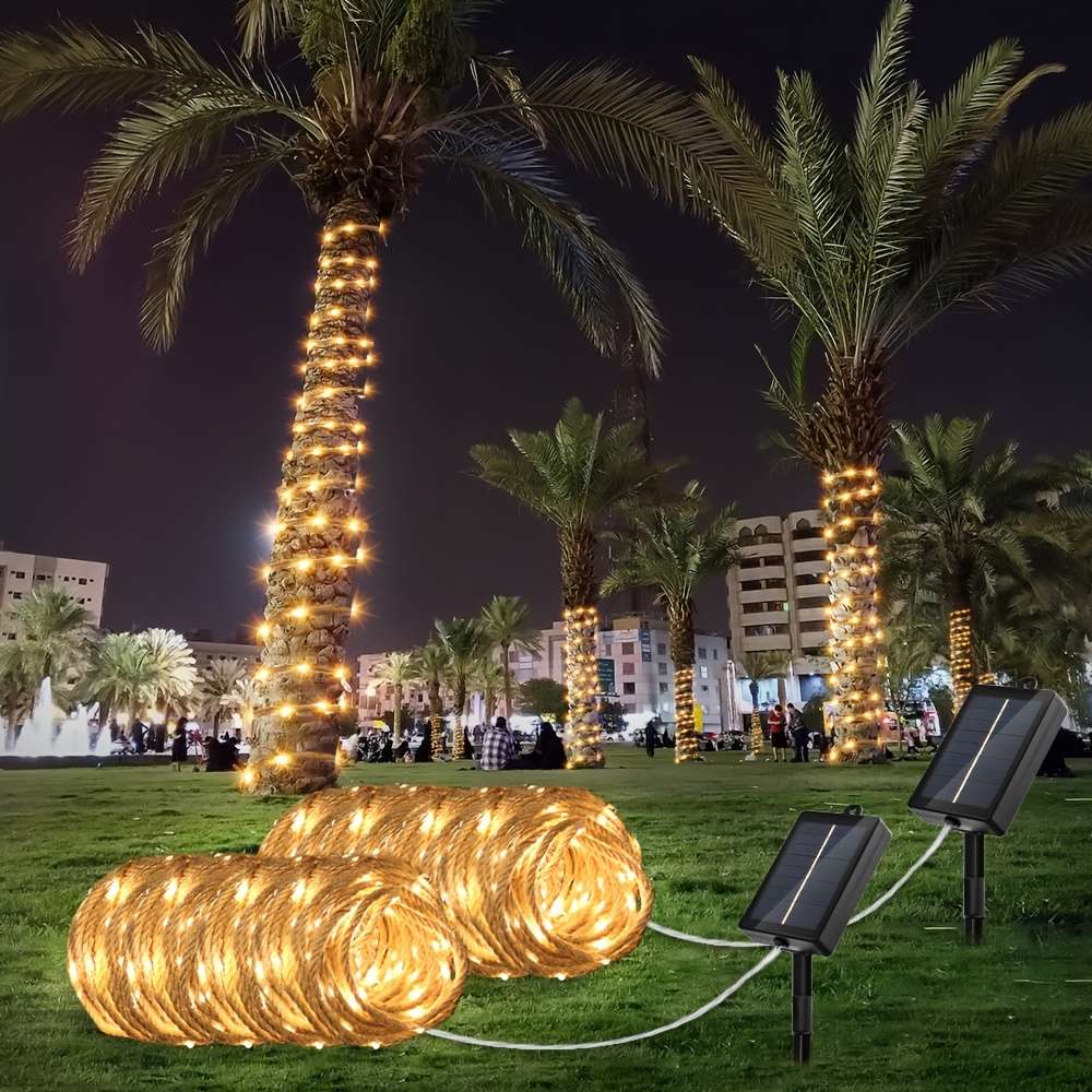 Christmas Lights 2 Pcs   16.4Ft 5M 100Leds